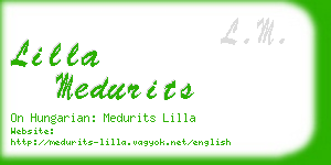 lilla medurits business card